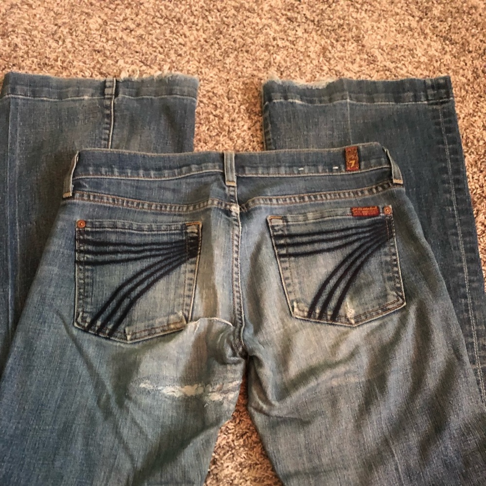 seven for all man kind jeans 27x35